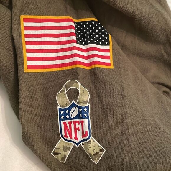 Nike Green New Orleans Saints Salute to Service T-Shirt Adult Large NFL - Picture 8 of 9